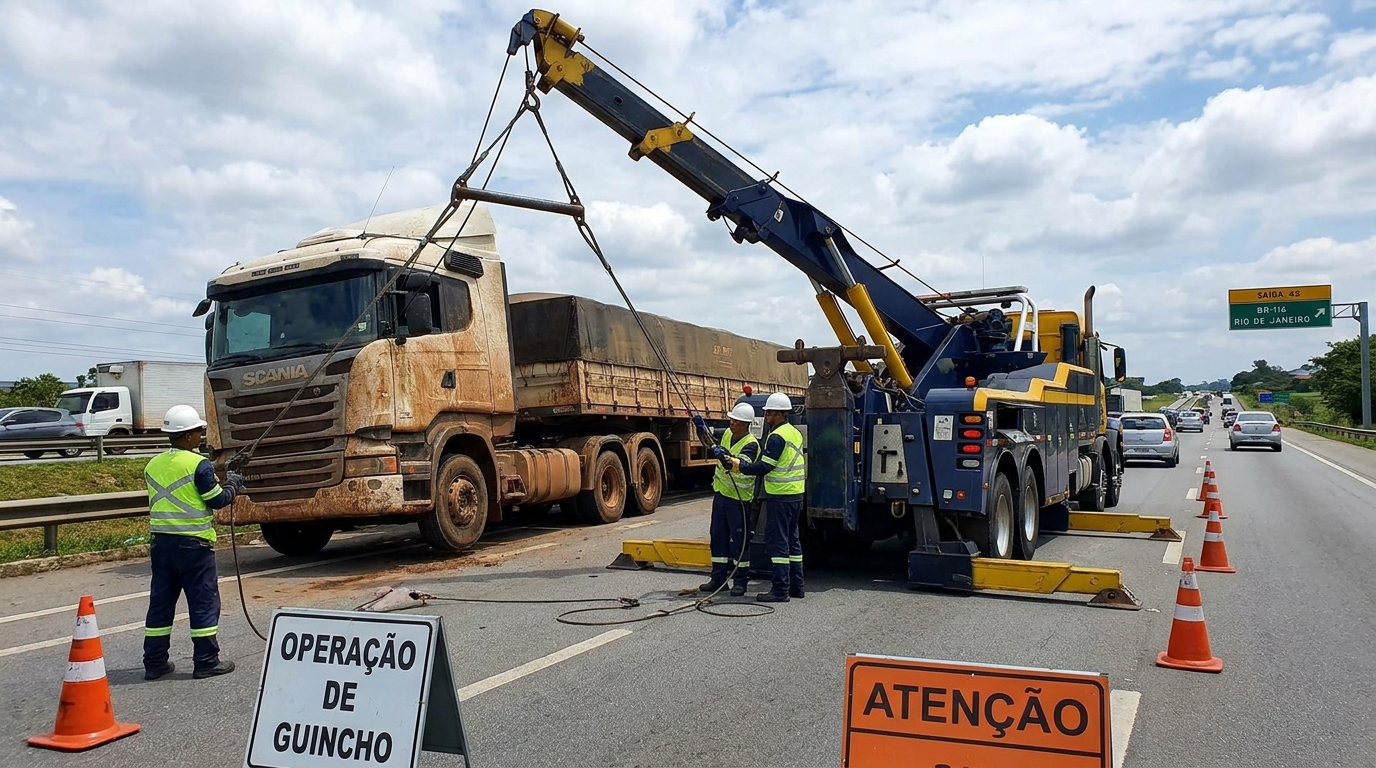 Guincho para Caminhão em Goiânia‑GO